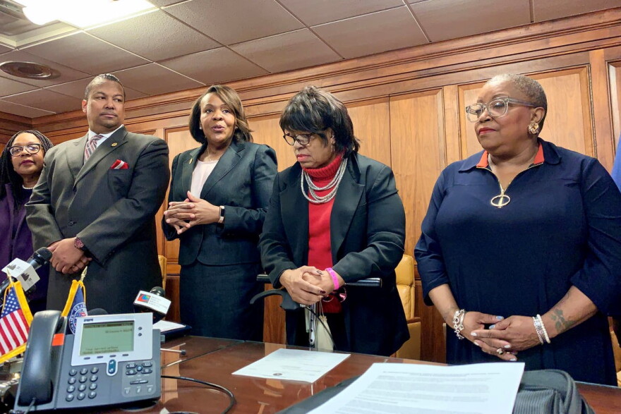 The Indiana Black Legislative Caucus discusses its 2020 agenda.