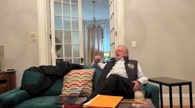 Democratic Saratoga Springs DPW interim commissioner Hank Kuczynski on election night Jan. 28.