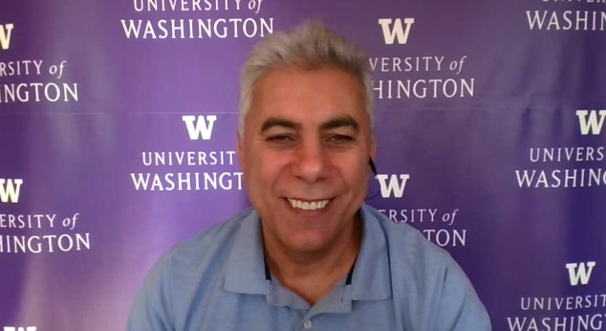 Ali Mokdad, chief strategy officer for population health at the University of Washington. Photo: Matthew Peddie / WMFE
