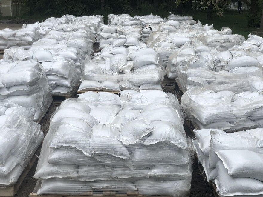 The Town of Greece is providing free sandbags to residents who need them.