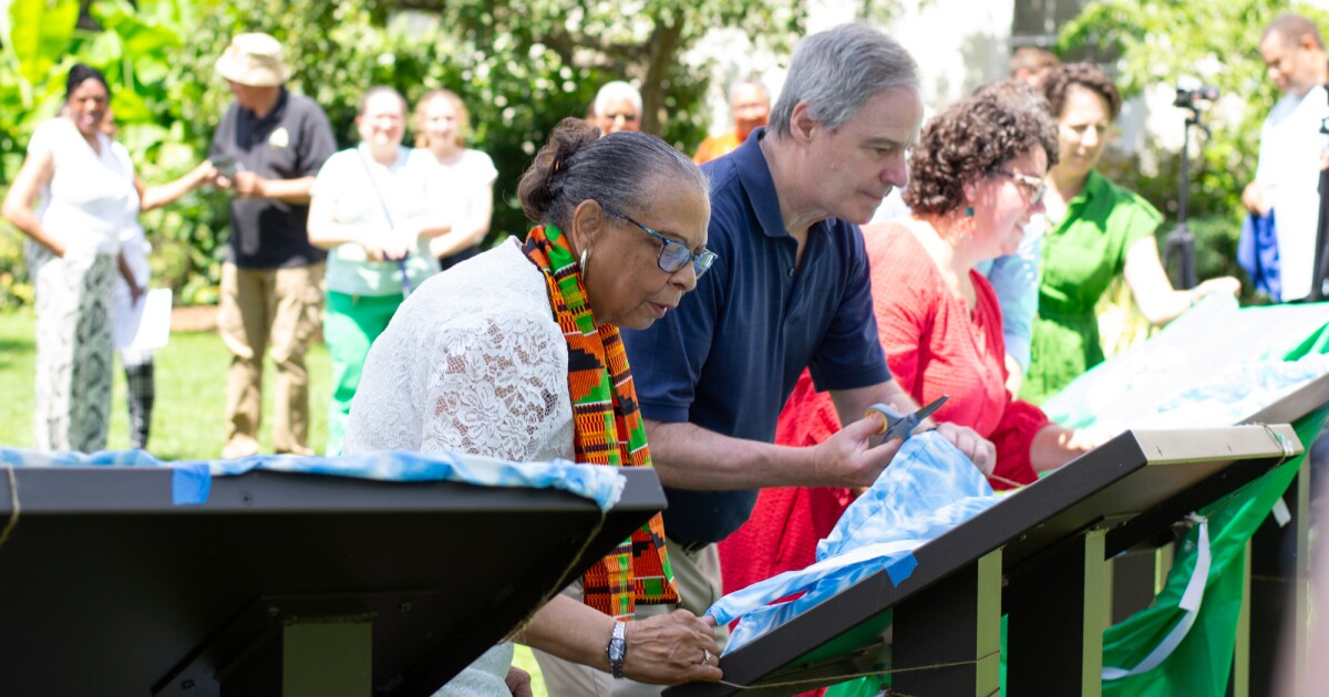 Historical markers unveiled at Staunton’s Montgomery Hall Park Historical markers unveiled at Staunton’s Montgomery Hall Park