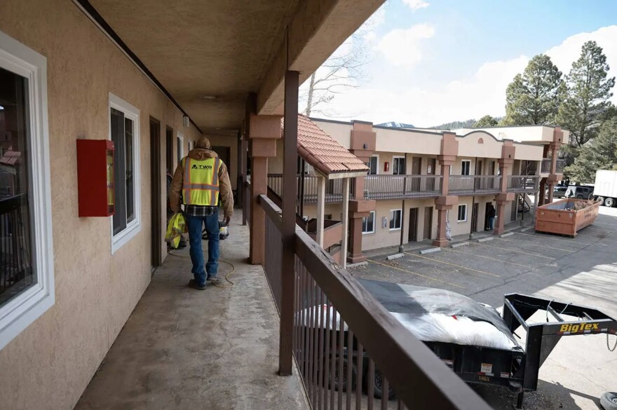 The Residences at Durango will include 120 affordable housing units across three buildings at the site of a former motel a mile from downtown Durango, Colo.