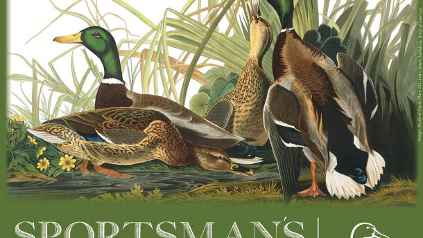 Image of flyer presenting Sportsman Paradise on Thursday, November 5th at 7:00 p.m. at the Cabildo in New Orleans 
