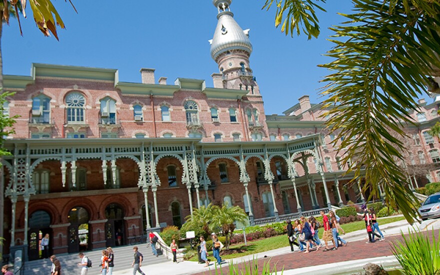 Plant Hall building at University of Tampa