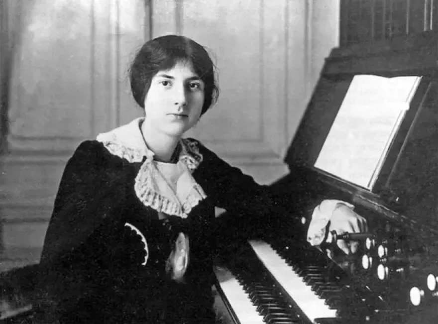 Lili Boulanger in 1913, the year she won the Prix de Rome