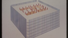 Design drawing of the World Trade Center.