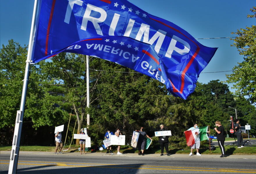 Provocative Conservative Display In Goshen Becomes Microcosm For Political Tension
