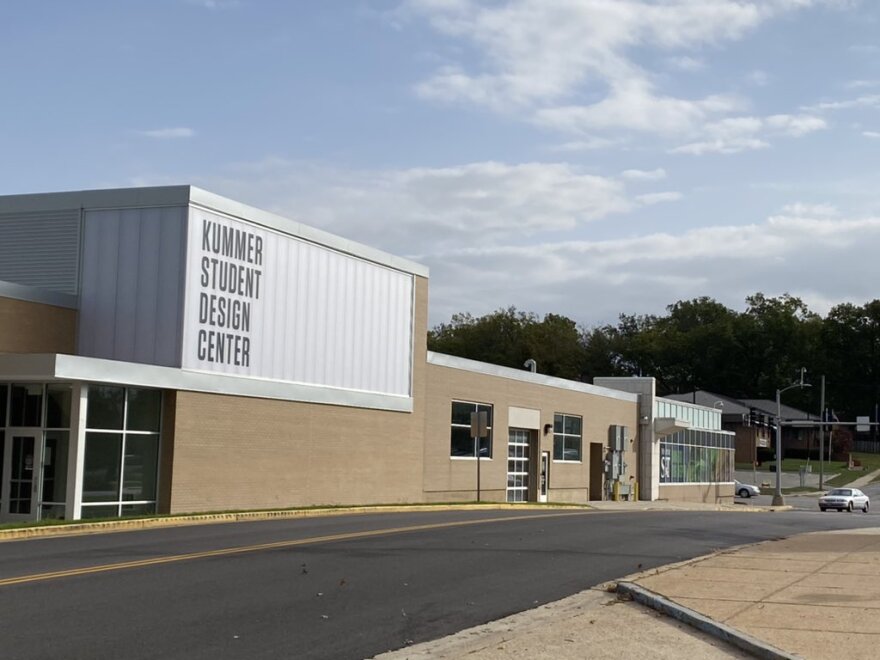 The Kummer Student Design Center. The Hummers gave the lead gift to build the center in a previous donation.