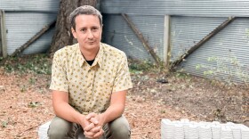 Kansas State University assistant professor of architecture Reese Greenlee is researching how 3D-printed concrete blocks might be used in storm shelters.