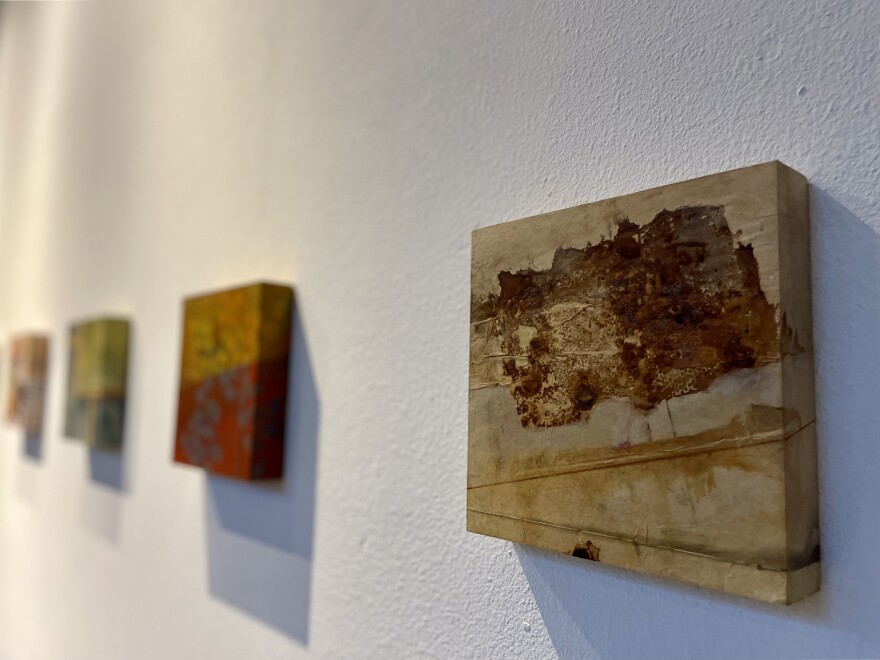 Roaring Fork Valley artist Deborah Jones created several mixed-media collages inspired by her travels to Bariloche, Argentina. The works, which resulted from a Sister Cities artist exchange, are now on display at the Red Brick Center for the Arts through Jan. 10, 2024.