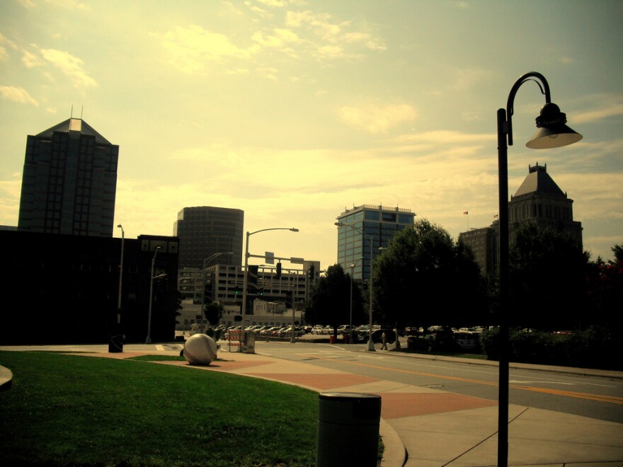 Greensboro received an F-rating for air quality.