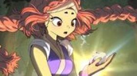 Miru with the bird Ikari 1999-2021 Merregnon Studios