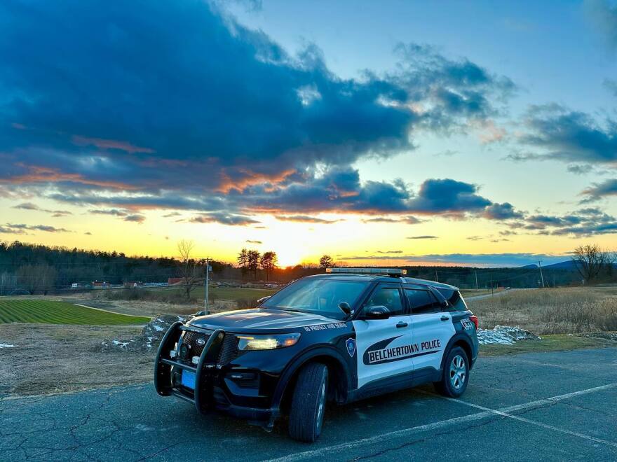 Belchertown police car