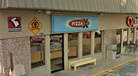 The Pizza X location on 10th Street.