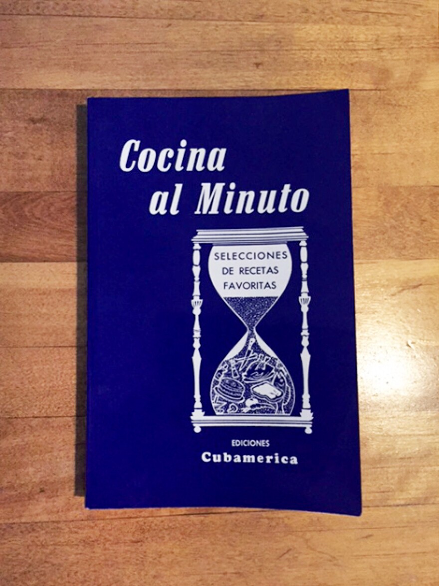 A copy of<em> Cocina al Minuto</em>. Over the years, Villapol revised the cookbook dozens of times, changing her recipes to reflect the realities, and scarcities, of life under the Cuban Revolution.