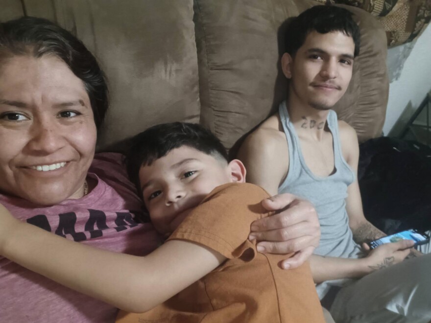 Sonia Espinoza Arriaga, Matias Espinoza Arriaga and Alexis Espinoza Arriaga.