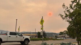 Smoke filled the sky in Carbondale throughout the afternoon and evening on Sunday, June 28, 2026.
