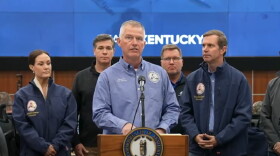Kentucky Emergency Management Director Eric Gibson providing update on flooding