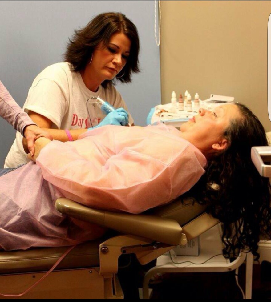 Tara Dunsmore is a nurse who uses ink to heal.
