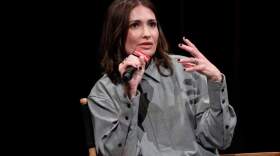 Karolina Wydra attends the SAG-AFTRA Foundation Conversations "Pluribus" screening and conversation at SAG-AFTRA Foundation Robin Williams Center on November 07, 2025 in New York City. (Dominik Bindl/Getty Images)