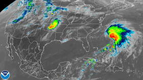 The disturbance kicked up some tropical-storm-force winds of 39 MPH in some areas, but forecaster said it never became organized enough to earn a name until it blew past the east coast of Florida into the Atlantic late Saturday afternoon where it finally became Tropical Storm Alex, the first of the Atlantic hurricane season.