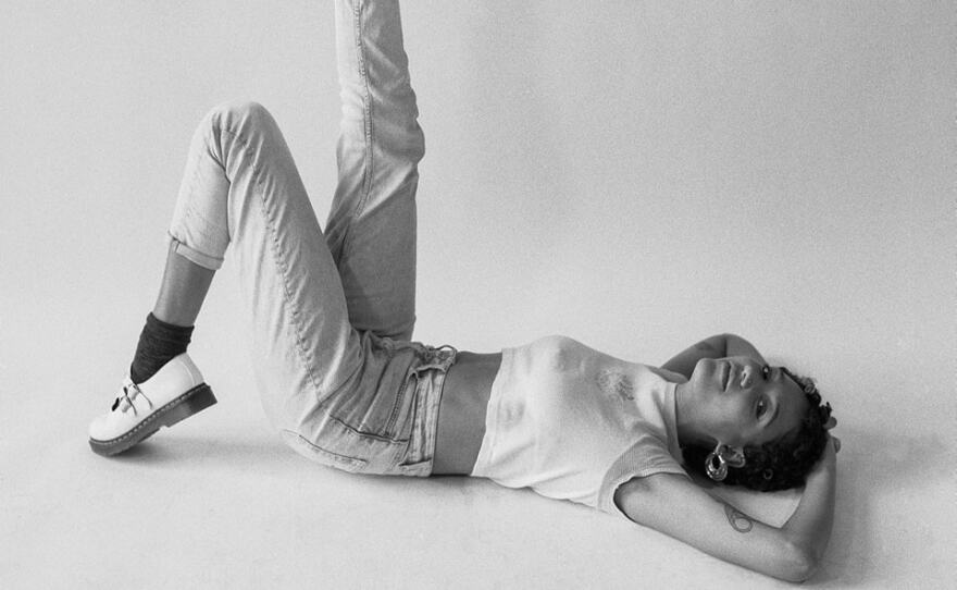  Local musician Kimaya Diggs.