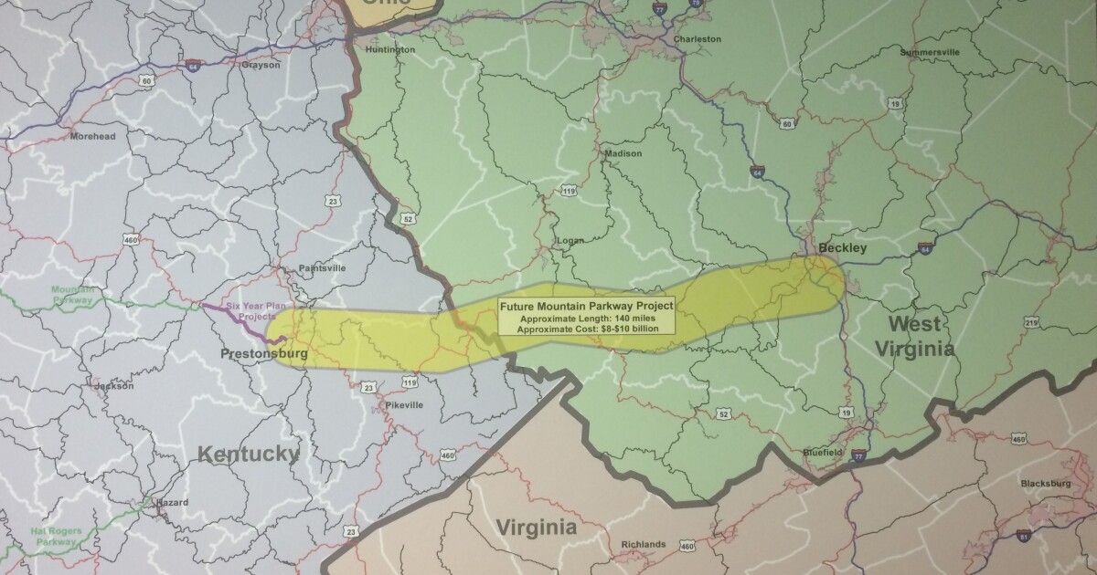 Highway Extension Proposed Between Prestonsburg and West Virginia