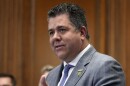 Rep. Nick LaLota, R-N.Y., speaks during a news conference.