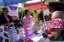 The Hmong Consortium summer month outreach and education activities booth