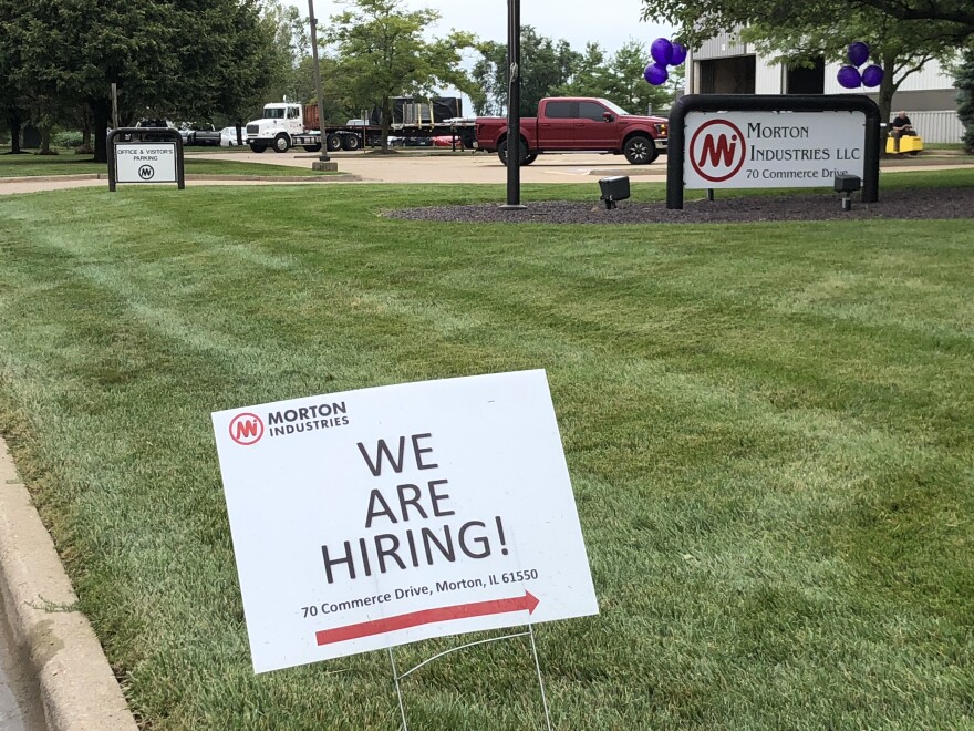 Morton Industries is one of more than 60 companies already registered to participate in the Greater Peoria Hiring Exgtravaganza on Sept. 1.