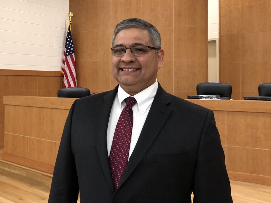 Phillip Chavez, the chief academic officer at Edgewood ISD, is serving as the district's interim superintendent.