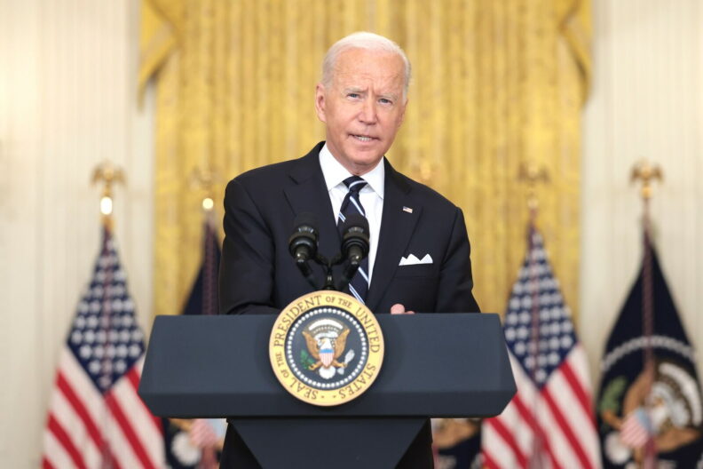 President Biden announced that Americans would be able to receive a third booster shot against COVID-19.