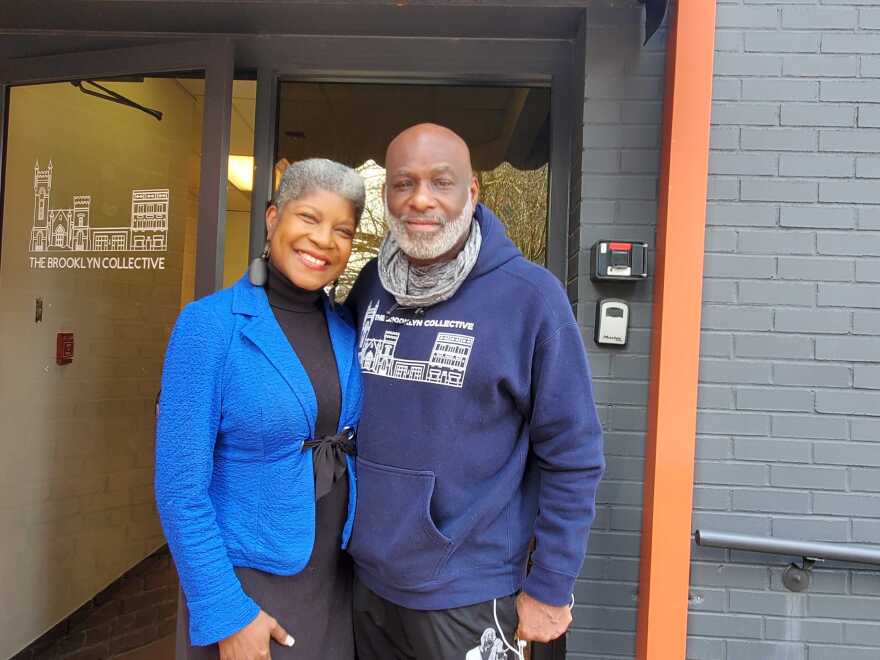 Monique and Kevin Douglas of the Brooklyn Collective