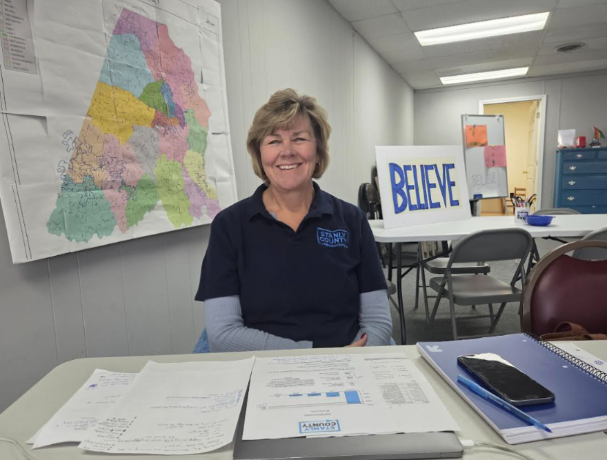 Erin Soto is the new chair of the Stanly County Democratic Party. She said the party has been energized in 2025, even without an increase in registered voters.