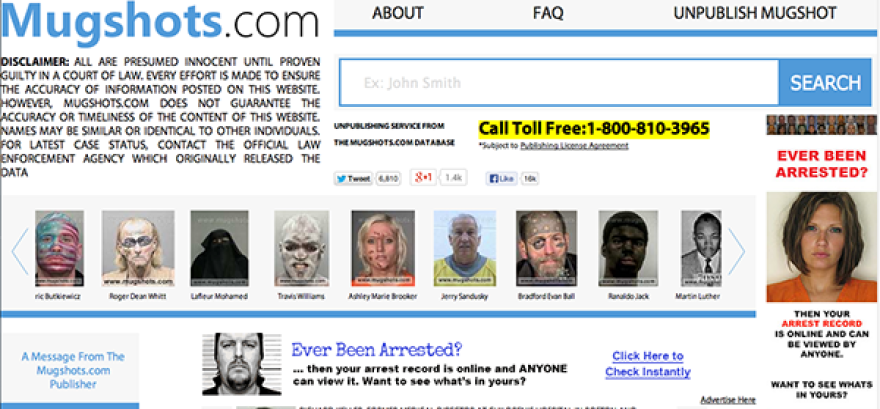 While some mugshot databases have undergone public scrutiny, Florida continues to allow databases.