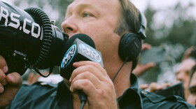 Infowars host Alex jones in 2014.
