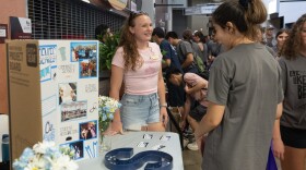 The Student Org Festival is held annually during Welcome Weekend.