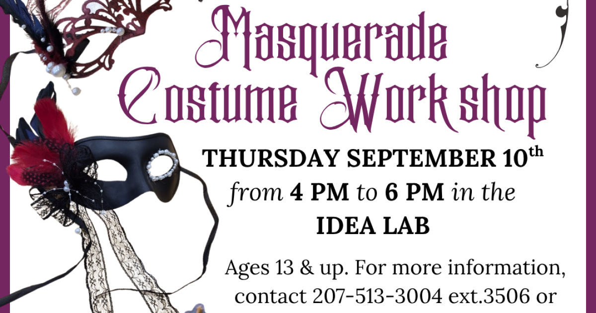 Masquerade Costume Workshop