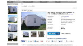 The Indiana National Guard's Camp Atterbury will auction off more than 200 surplus duplex mobile homes.