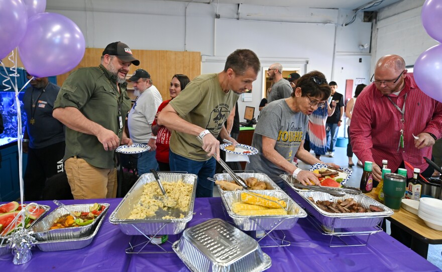 New Roots and Food Dignity held a "steak and shake" picnic to commemorate Overdose Awareness Day and promote food equity.