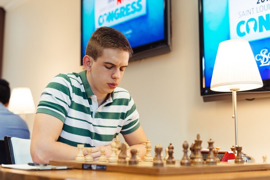 The GM norm tournament champion was GM Evgeny Shtembuliak, a student at Texas Tech University.