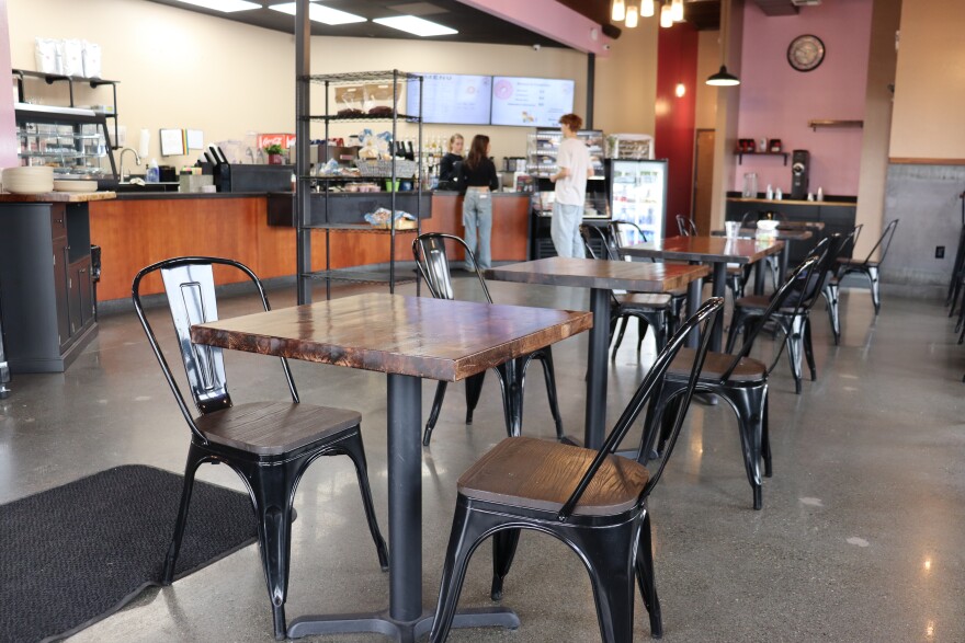 Beckaroo & the Bread Guy's new storefront near Soldotna's Peninsula Center Mall has enough seating for more than a baker's dozen.