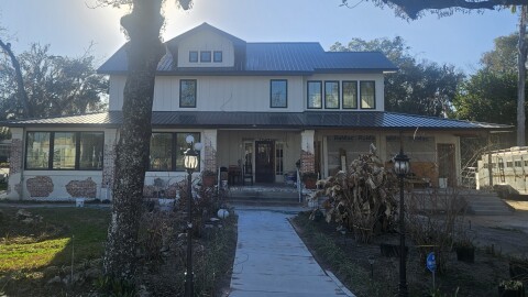 The current state of the Ivy House Restaurant in Williston, Fla., as of Sunday, Feb. 22., 2026. The restaurant still has visible construction underway on one end of the restaurant while it builds toward opening soon.