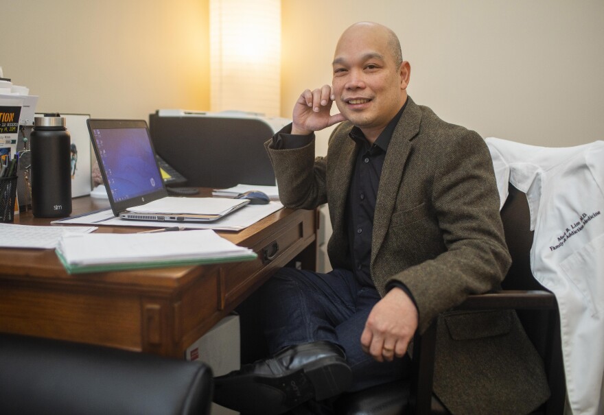 Dr. Mark Lim moved from Maine to become the recovery program medical director at NorthLakes Community Clinic in Ashland, Wisconsin. He wanted to set up a comprehensive practice to treat a range of addictions.