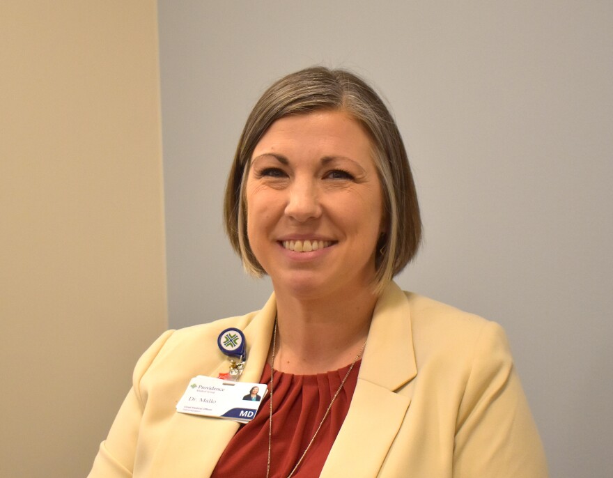 Dr. Rebecca Mallo is the chief medical officer for Providence in Spokane.