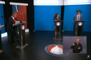 Republican Celeste Maloy and Democrat Kent Udell debate at Utah Tech University on Friday, Oct. 2.
