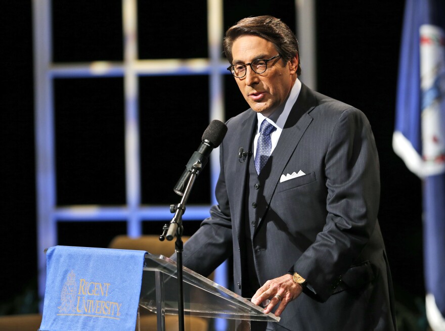 Jay Sekulow, seen in 2015, is one of President Trump's attorneys and also leads two Christian conservative charities that have raised questions with watchdog groups.