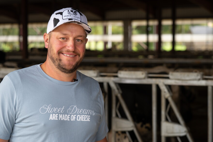 Utah Dairy farmer Russ Kohler at Hidden Valley Artisan Cheese, Midway, Utah, Oct. 6, 2026. Kohler has struggled to find reliable workers for close to a decade.