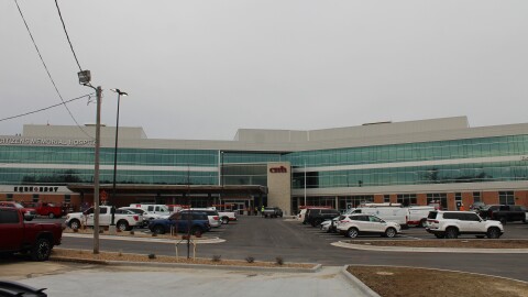 The new addition and entrance to Citizens Memorial Hospital in Bolivar on February 17, 2026.