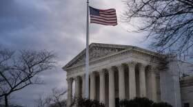 A view of the U.S. Supreme Court on Thursday morning January 4, 2024 in Washington, DC. Former President Donald Trump has petitioned the U.S. Supreme Court to keep his name on the primary ballot in Colorado. Earlier in December, the Colorado Supreme Court ruled 4-3 that former President Donald Trump is ineligible to run for the White House and appear on the state's ballot, citing the U.S. Constitution's insurrection clause in the 14th amendment.  (Photo by Drew Angerer/Getty Images)